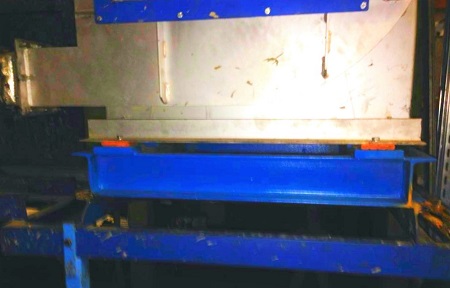 vibrazioni ventilatore bruciatori nuovo telaio di fissaggio
